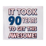 90_year_old_birthday_gift_ideas_throw_blanket